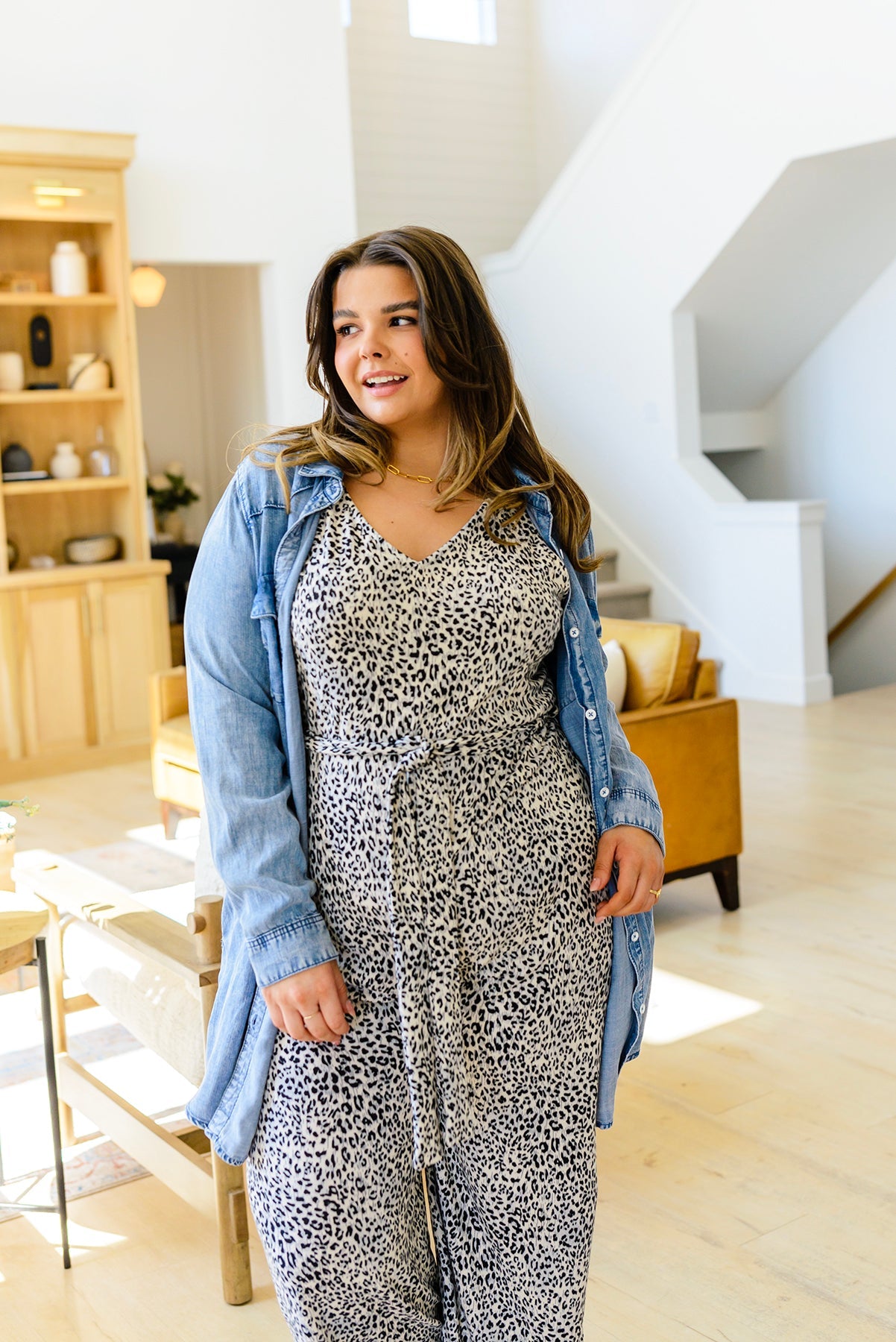 Brand Collab Wild Thing Animal Print Jumpsuit
